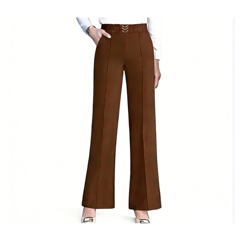 🎁New arrival 50% OFF💥Women's High-Waist Wide-Leg Trousers
