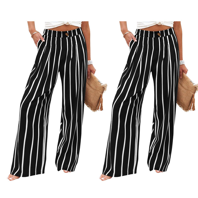 ⌛Limited-Time Offer-Women's High Waist Wide-Leg Casual Pants