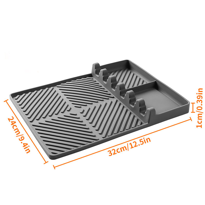 🔥Hot Deals-Silicone Grill Mat for Side Shelf