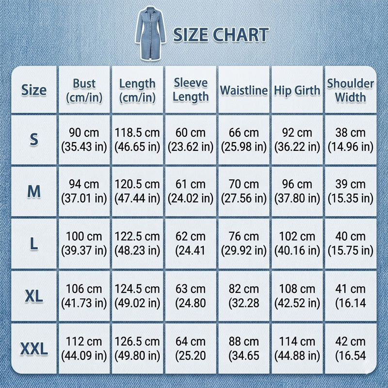 ๐ LIMITED-TIME 50% OFF! โจ Button-Down Denim Midi Dress โ Curvy, Chic, Versatile ๐ต