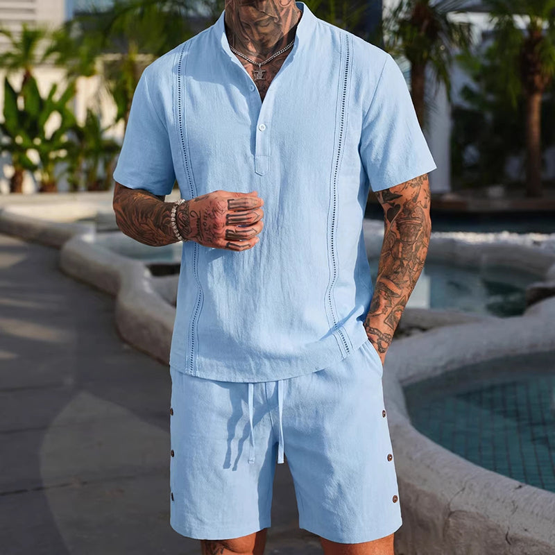 🔥Limited-time offer-Men's Breathable Casual Two-Piece Set