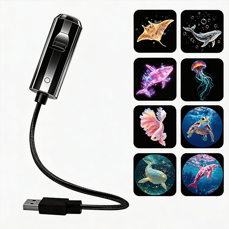 🔥Limited-time offer-USB Galaxy & Moon Projector Night Light