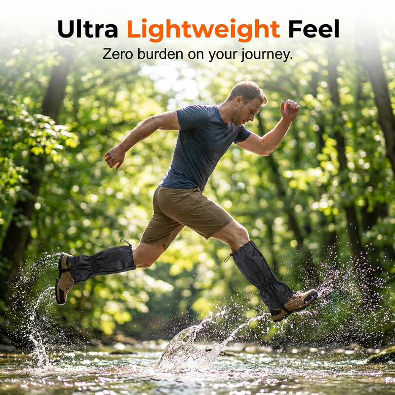 🔥Limited-time offer-Hiking Gaiters Lightweight Sandproof Leg Covers