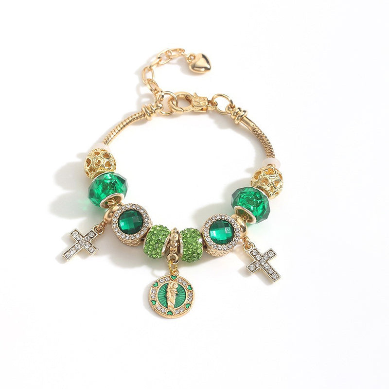 ⌛Limited-Time Offer-Women's Religious Cross Charm Bracelet