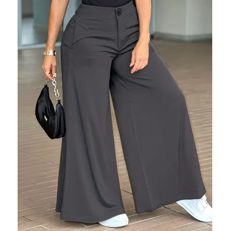 ⌛Limited-time offer-Women’s Comfortable Loose Fit Palazzo Lounge Pants