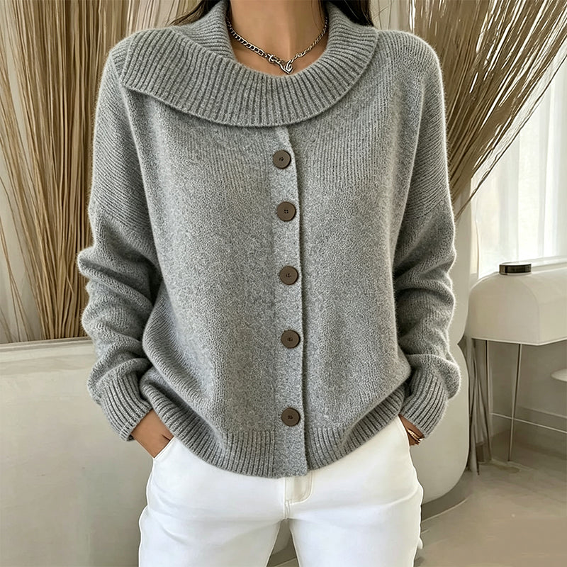 ⌛Limited-Time Offer-Women's Irregular Collar Knit Cardigan