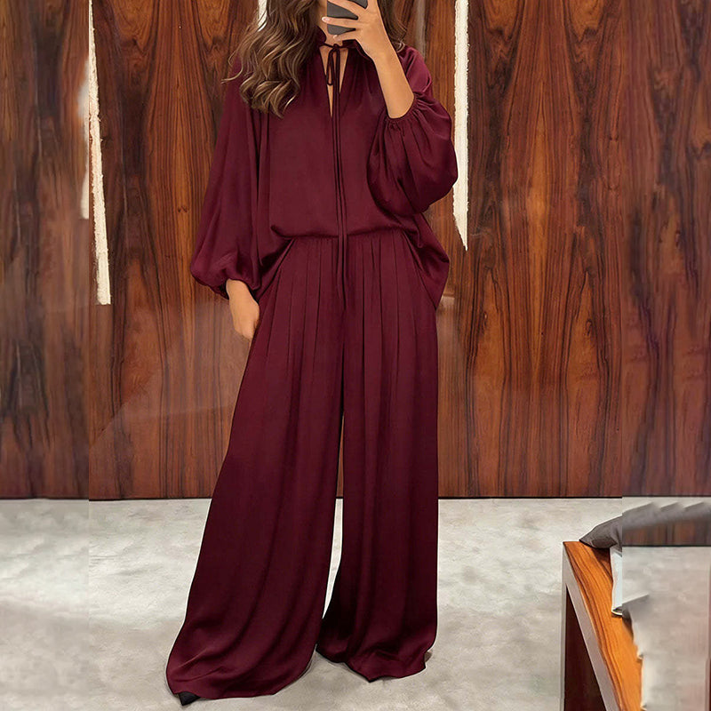๐ Women's Casual Loose Top & Trousers Set โ Effortless Autumn Comfort & Style
