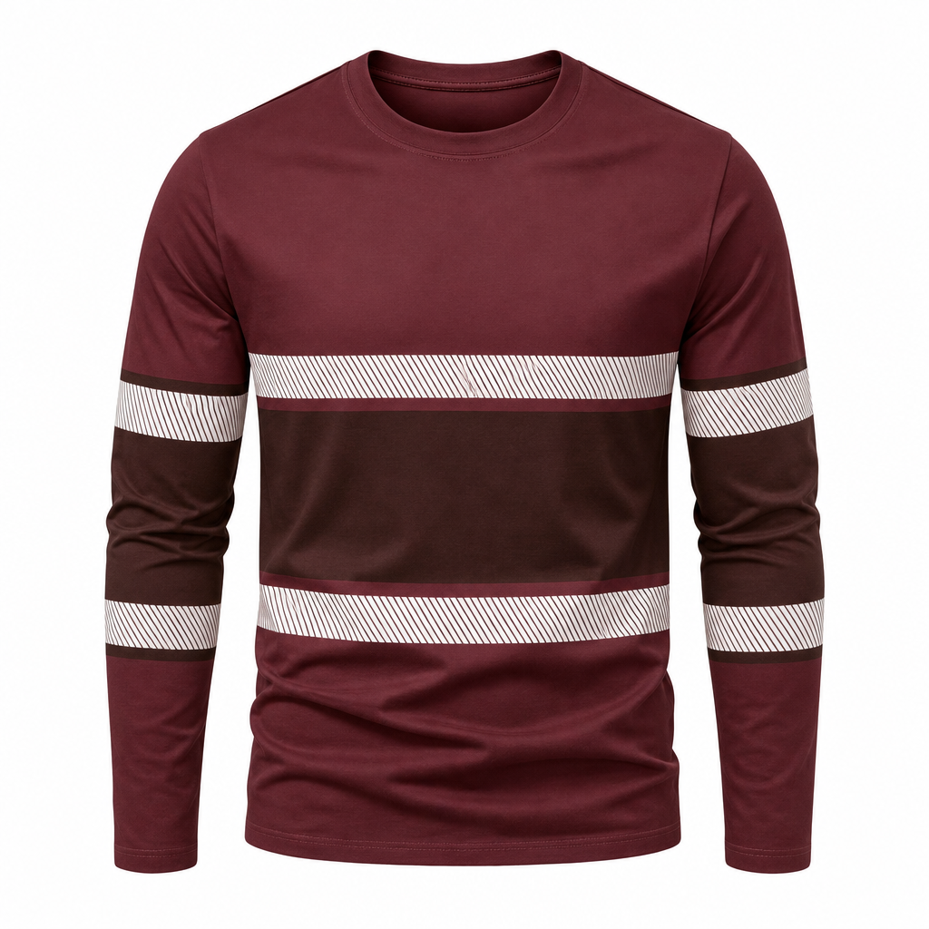 Men's Casual Long Sleeve T-Shirt