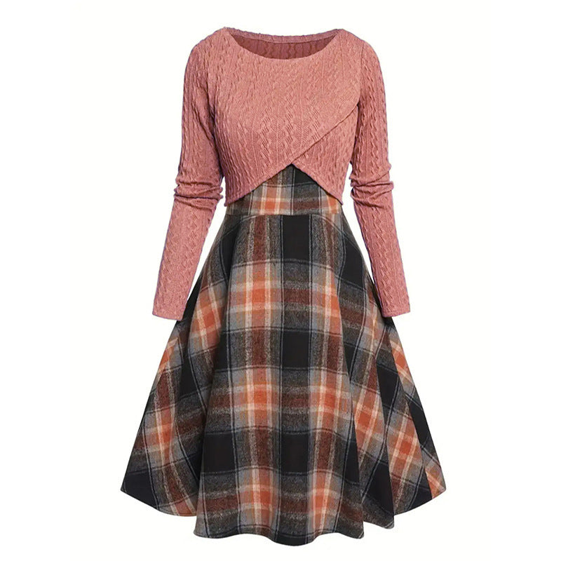 ๐ New Arrival Hot Pick โจ Women's Plaid Two-Piece Set โ Chic Style & Effortless Elegance ๐ค