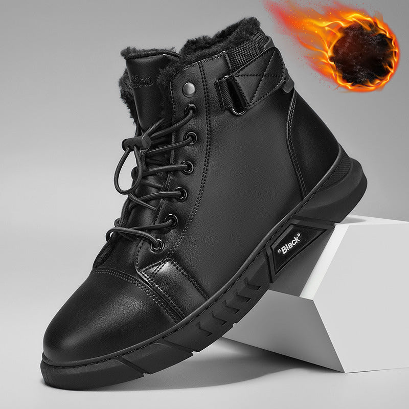 🥾 Rugged Everyday Protection | Men’s Waterproof Genuine Leather Combat Boots ⚡ Free Shipping