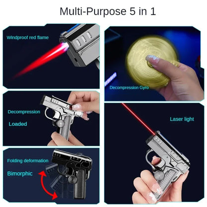 🔥Multi-Functional Foldable Windproof Lighter