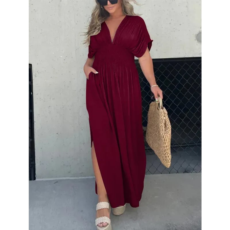 🔥Hot Sale 50% OFF💗New fashion Slit effortless long dress