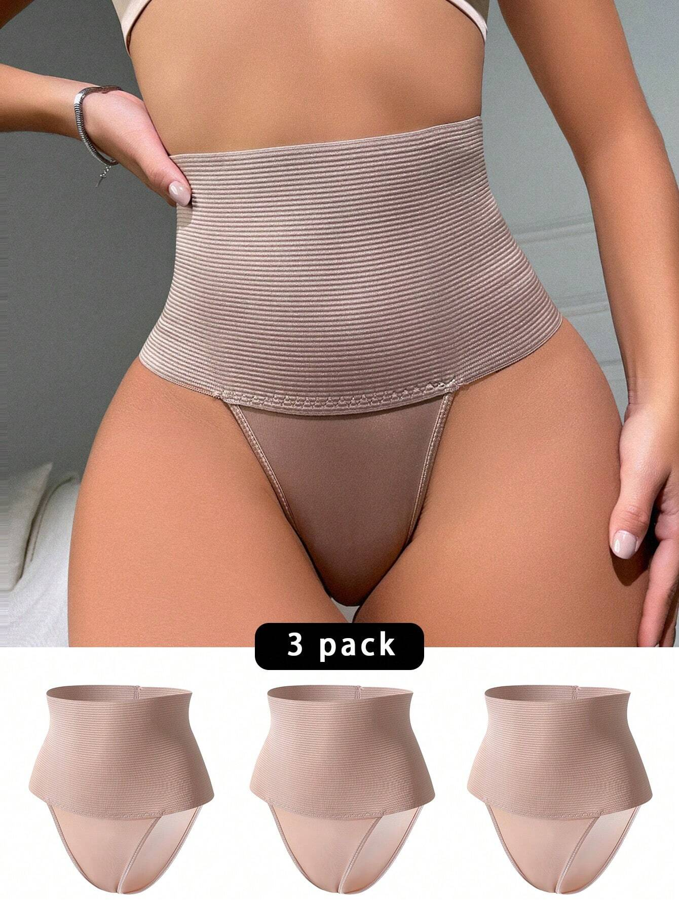 High Waist Flat Belly Shaping Slimming Panties