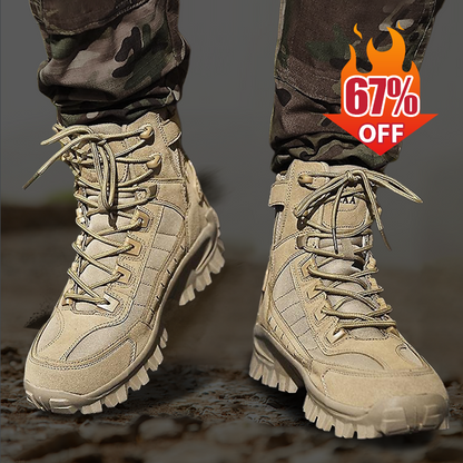 👢 67% OFF LAST DAY! 🔥 Tactical Sports Boots - Waterproof & Non-Slip Grip, Reinforced Toe for Outdoor/Training/Military Use ⚡📦
