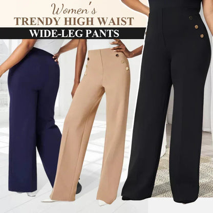 👖 New Arrivals & Special Offers✨ High-Waist Wide Leg Pants – Figure-Flattering, 3 Adjustable Lengths & Super Stretch 🏃‍♀️