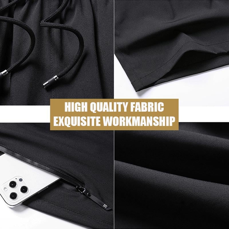 🔥2026 HOT SALE 49% OFF🔥Men's Plus Size Ice Silk Stretch Shorts