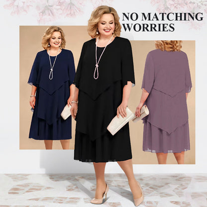🎉 Last Day Promotion-49% OFF 👗Women's Elegant Layered Dress