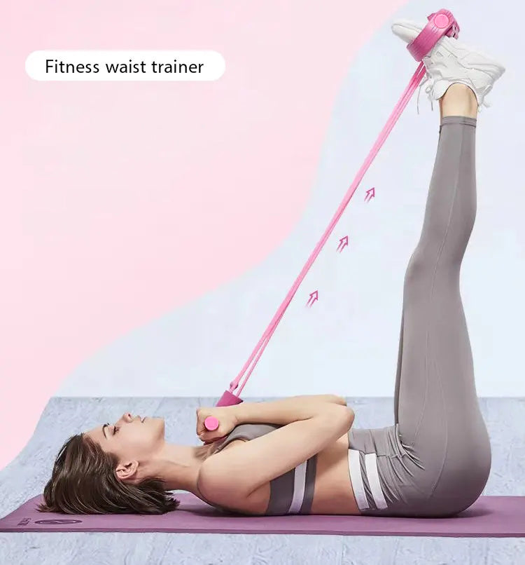 🎁Limited-time 50% discount⏳21 Fitness Resistance Bands-4 Tube Pedal Ankle Puller