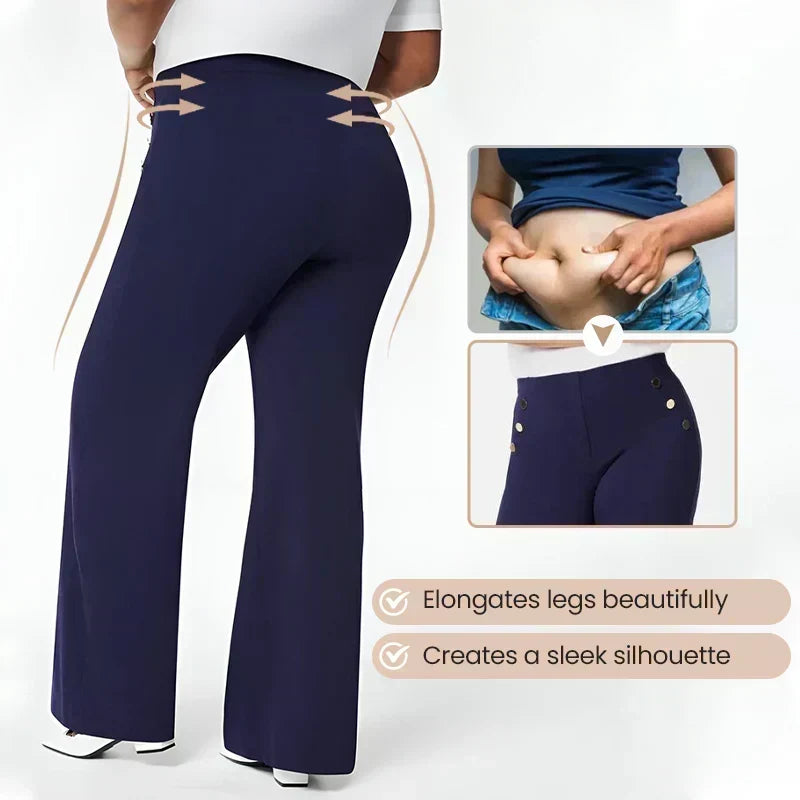 👖 New Arrivals & Special Offers✨ High-Waist Wide Leg Pants – Figure-Flattering, 3 Adjustable Lengths & Super Stretch 🏃‍♀️
