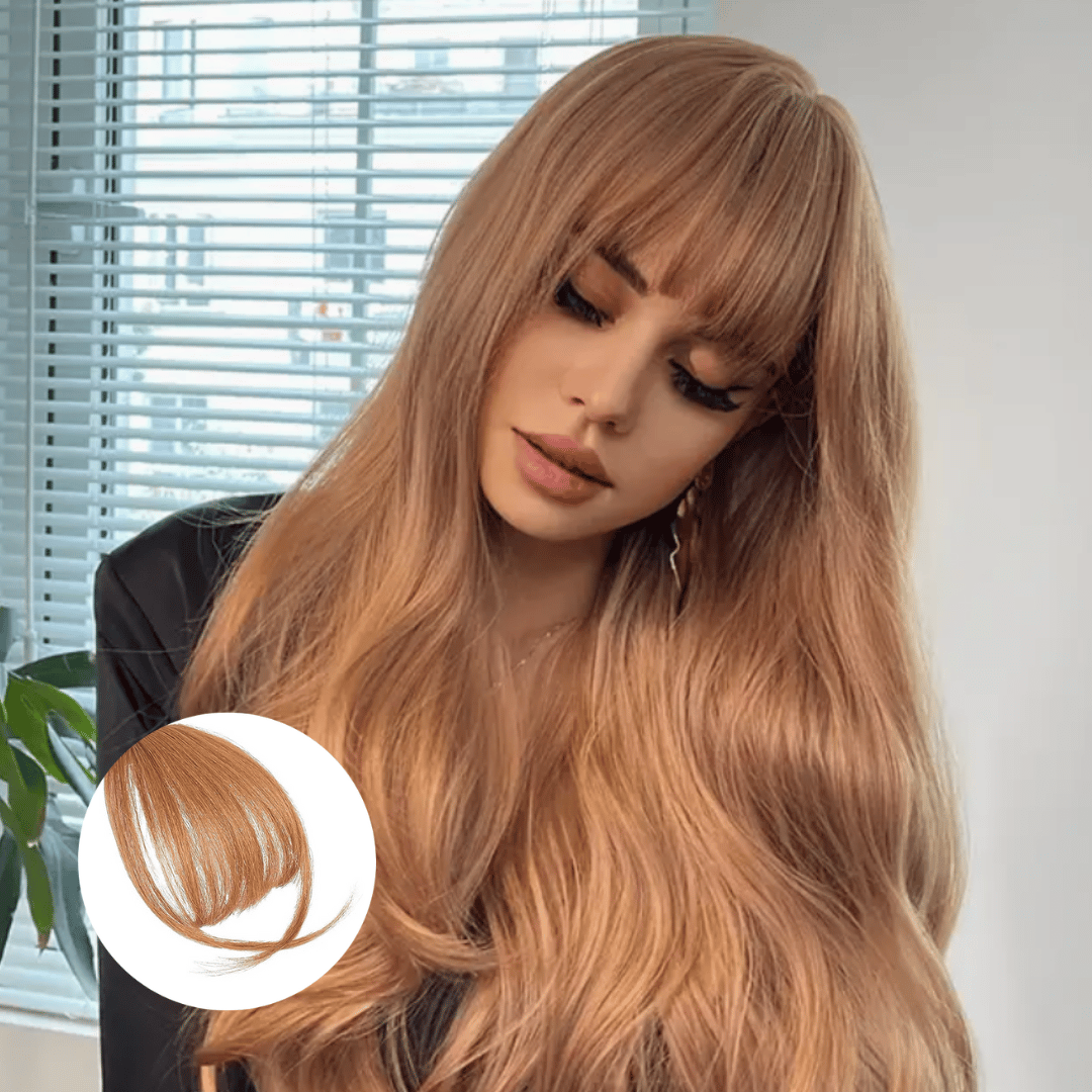 🔥Last Day-Buy 1 Get 1 Free!🎁Clip in Bangs (High temperature filament)