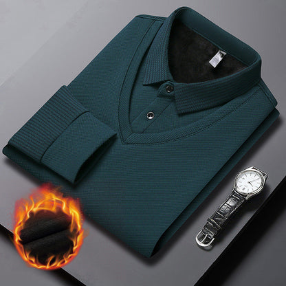 🔥30% off🔥Striped Lapel Fake Two-piece Shirt