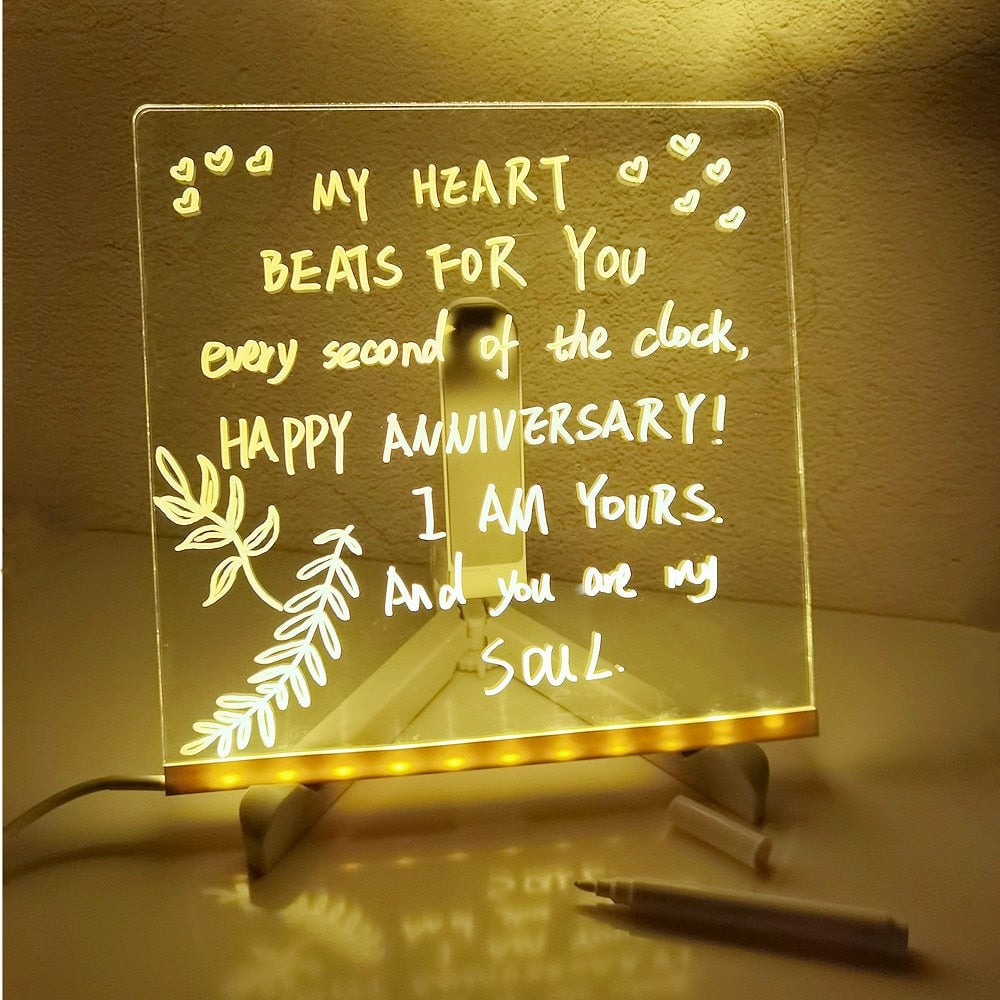 ✨LAST WEEK SPECIAL PRICE: $25.8!!⏳🎨Luminous Led Drawing Board For Children