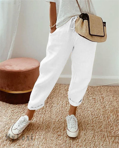 💕Last day promotion -49% OFF💕Casual cotton and linen pants for women
