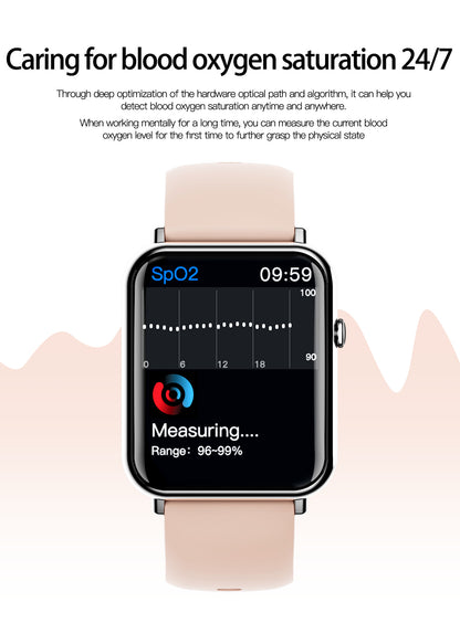 ⌚ 50% OFF! Smart Watch for Women & Men – Make/Answer Calls, 100+ Sports Modes, Sleep Tracker & IP68 Waterproof! 💪📲