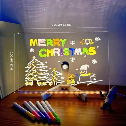 ✨LAST WEEK SPECIAL PRICE: $25.8!!⏳🎨Luminous Led Drawing Board For Children