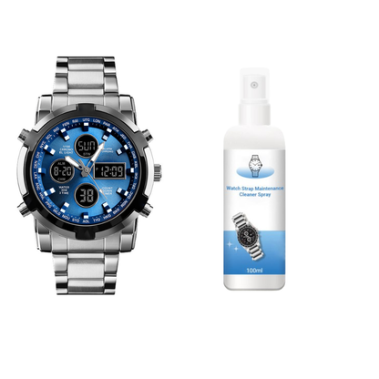 ⌚ 49% OFF NOW! 🪖 Men‘s Military Watch – Analog-Digital Display, Waterproof & Shock-Resistant 🛡️