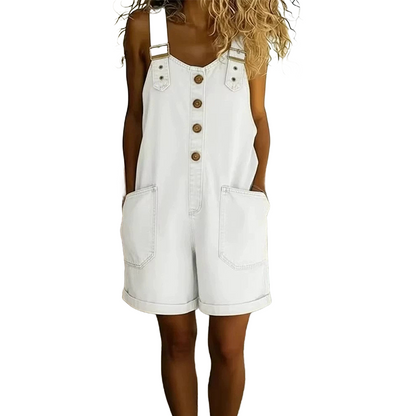 ⌛Limited-time Offer 50% OFF👍Women's Casual Denim Romper