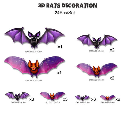 🎅Halloween 50% Off Sale🦇Halloween 3D Lighted Bats