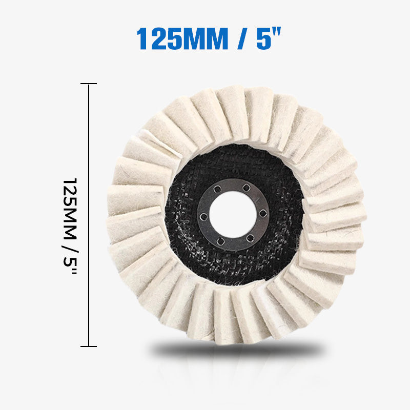 ✨ BUY 1 GET 1 FREE ! 🔧 Wool Felt Flap Polishing Disc – Easy to Use, Surface-Safe & Professional Finish 🧽