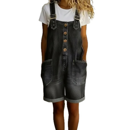 ⌛Limited-time Offer 50% OFF👍Women's Casual Denim Romper