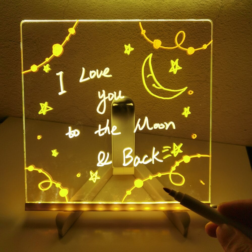 ✨LAST WEEK SPECIAL PRICE: $25.8!!⏳🎨Luminous Led Drawing Board For Children