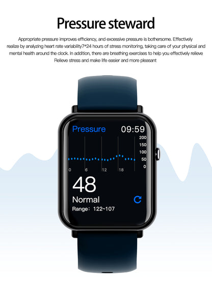 ⌚ 50% OFF! Smart Watch for Women & Men – Make/Answer Calls, 100+ Sports Modes, Sleep Tracker & IP68 Waterproof! 💪📲