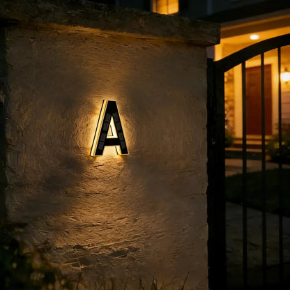 🔥Last Day 50% OFF🔥Solar Lighted House Numbers LED Numbers, Waterproof for Outside