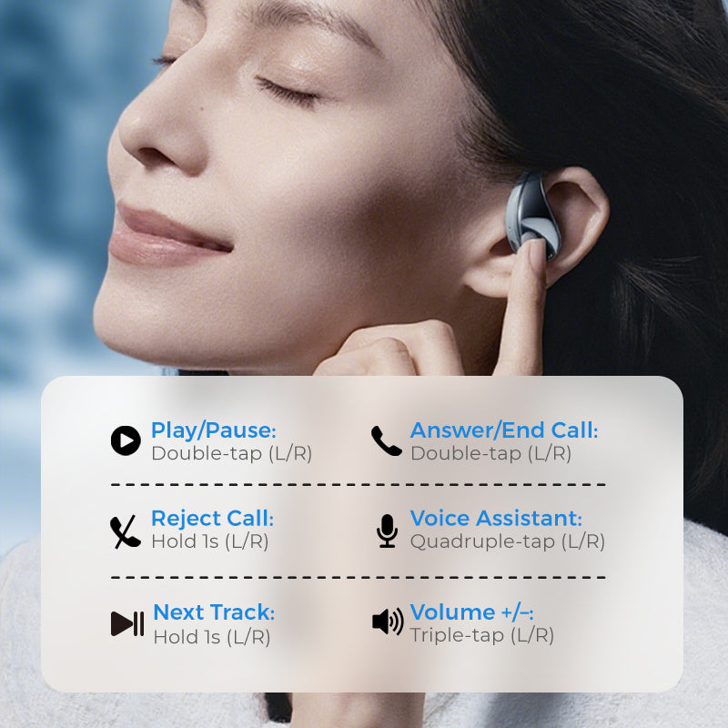 🔥Hot Sale Deals-Wireless Open-Ear Earbuds with translation