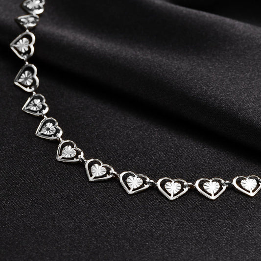 Radiant Heart Necklace – Whisper-Light, Day-to-Night Glow