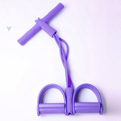 🎁Limited-time 50% discount⏳21 Fitness Resistance Bands-4 Tube Pedal Ankle Puller