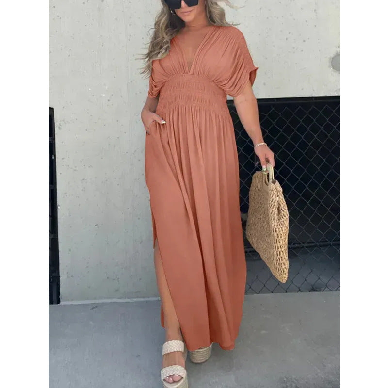 🔥Hot Sale 50% OFF💗New fashion Slit effortless long dress