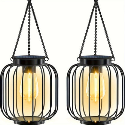 🎅Christmas Sale: 50% Off-💡🌟Retro Metal Solar Lanterns