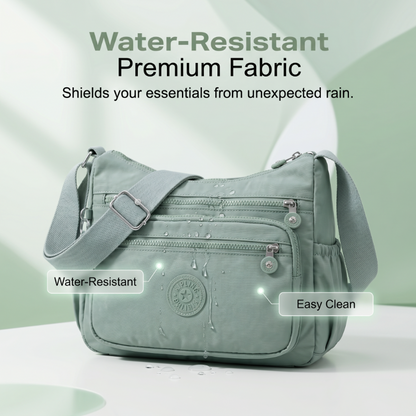 ⌛Limited-Time Offer-Lightweight Multi-Pocket Nylon Crossbody Bag