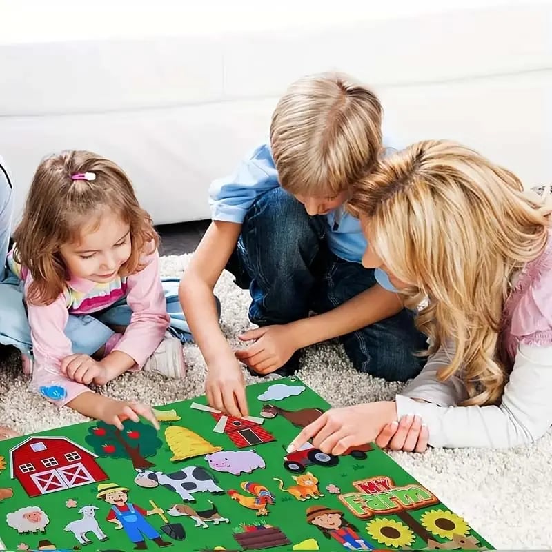 🎁Early Christmas Hot Sale 49% OFF🎅🎄Early Education Interactive Felt Board