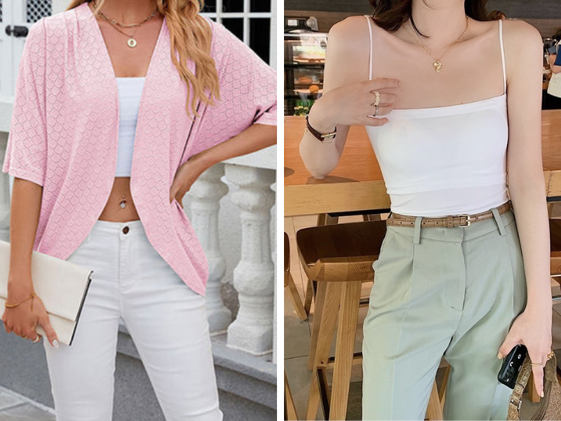 Open-Front Half-Sleeve Cardigan 🧥✨ – Minimalist Solid Colour, Lightweight, S-2XL