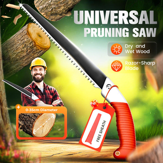 🔥 Hot Sale 50% OFF 🔥Lightweight and sharp universal pruning saw with sheath