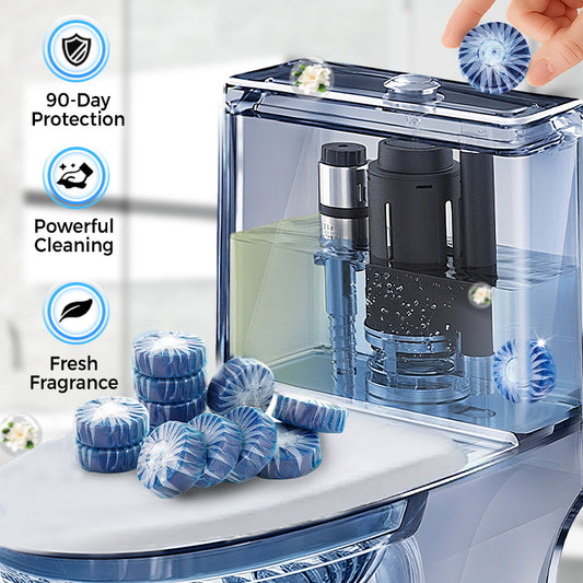 🌸Buy 1 Get 1 Free🌸Toilet Bowl Deodorizer Tablets with Fresh Aroma (1 tablet = 3 regular tablets) 🚽🧼
