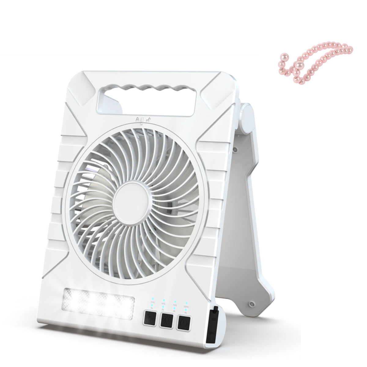 🌀 50% OFF NOW! ☀️ Solar-Powered Outdoor Fan – Rechargeable, ultra-quiet & with LED light – Perfect for camping, patio or power outages – energy-saving and portable 🔋
