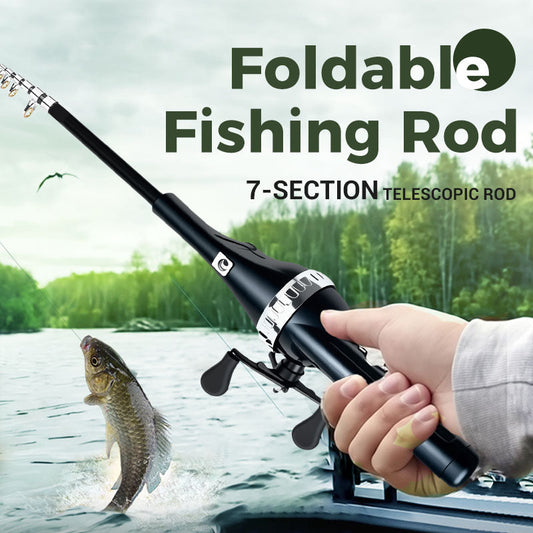 🔥Limited-time 50% off-Foldable Fishing Rod