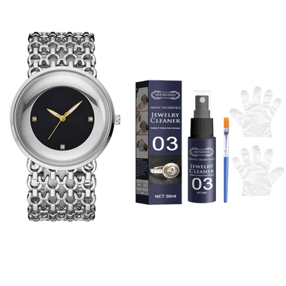 ⏳Time-Limited Special⏰Luxury Round Bracelet Watch Fashionable Women's Wristwatch